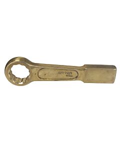 Llave de golpe plana de bronce-aluminio antichispa métrica, 12 puntas, 41 mm Urrea