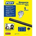Manguera flexible para cable, reforzada 3/4" 50 m Foy