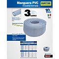 Manguera industrial tramada en rollo 1" x 100 m Surtek