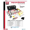 Juego básico industrial para eléctrico en pulgadas 65 piezas, con caja D7C20 Urrea