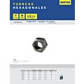 Tuerca hexagonal grado 2, 5/16", 150 piezas Surtek