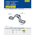 Abrazadera para tubo tipo omega 1-1/2", 5 piezas Surtek