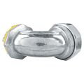 Paq c/10 Conector curvo para tubo liquid tight 1" Surtek