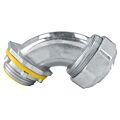 Paq c/10 Conector curvo para tubo liquid tight 1" Surtek