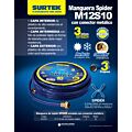 Manguera para jardín tejido spider con conector metálico 1/2", 10 m Surtek