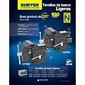 Tornillo de banco 3-1/2" ligero Surtek