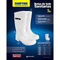 Botas plásticas sanitarias #27 cm Surtek