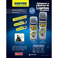 Paq c/12 Sellador de llantas (poncholina) 377 ml Surtek