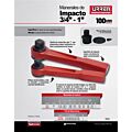Maneral para dado de impacto cuadro de 3/4", 10-1/32" Urrea
