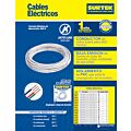Cable eléctrico THW calibre 10, 100 m color blanco Surtek