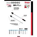 Mango articulado para dado cuadro de 1/2", 17-7/8" Rubber Grip Urrea