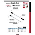 Mango articulado para dado cuadro de 1/2", 10-5/8" cromado Urrea