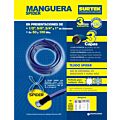 Manguera para jardín tejido spider en rollo 1/2", 100 m Surtek