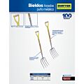 Paq c/3 Bieldo forjado en una pieza con puño metálico 31", 9" Surtek