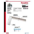 Escuadra de precisión 8" x 5" Urrea
