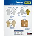 Guantes de piel de borrego unitalla Surtek