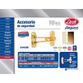 Accesorio de seguridad para puerta acabado latón brillante Lock