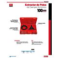 Juego de extractor de polea para dámper, 6 piezas Urrea