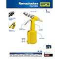 Remachadora neumática para boquillas 3/32" a 3/16" Surtek