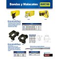 Banda para malacate con gancho plano, 4" x 9 m Surtek