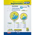 Disco de diamante segmentado, 7" Foy