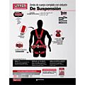 Arnés de suspensión con cinturón, talla 36-40 Urrea