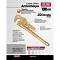 Llave Stillson de bronce-aluminio antichispa, 24" Urrea