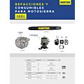 Carburador para motosierra 38CC, 45CC, 52CC Surtek