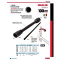 Llave de artillería para rueda de camión con capuchón 1-1/2", 13/16" Urrea