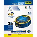 Manguera para jardín tejido spider con conector metálico 1/2", 25 m Surtek