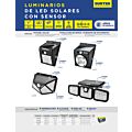 Luminario de LED solar con sensor de 500 lm Surtek