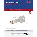 Memoria USB tipo llave, 64 GB Lock