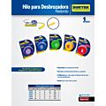 Nailon para desbrozadora en blíster, 2.7 mm x 12 m Surtek