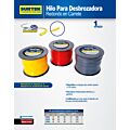 Nailon para desbrozadora en carrete, 3.3 mm x 142 m Surtek