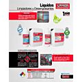 Paq c/4 Desengrasante a base de agua 5 Lt Urrea
