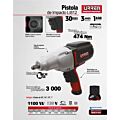Pistola de impacto eléctrica 1/2" 1,100 W 120 V Urrea