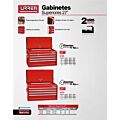 Gabinete superior 6 gavetas 27" serie I Urrea