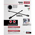 Llave de cruz fosfatizada 22" Urrea