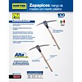 Paq c/4 Pico-pico con mango de madera de 36", 5 lb Surtek