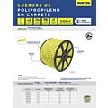 Cuerda de polipropileno en carrete 11 mm Surtek