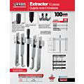 Extractor quijada recta tipo A 6 ton, 10 piezas Urrea
