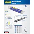 Machuelo de acero al carbón 1/2"-13NC Surtek