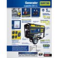 Generador a gasolina 6000 W, 390 cc, voltaje de salida 120 V Surtek