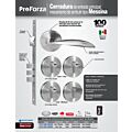Manija Messina para entrada función doble, mecanismo embutir, visual Proforza