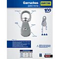 Paq c/12 Garrucha para noria 1 1/2" Surtek