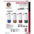 Dado de impacto métrico cuadro de 1/2" con protección Nylamid, 19 mm Urrea