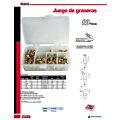 Juego de boquillas para graseras, 80 piezas Urrea