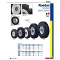 Rueda sólida para diablo con balero doble 8" Surtek