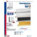 Paq c/10 Guardapolvo automático acabado aluminio 100 cm Lock
