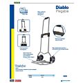 Diablo plegable 60 kg, 26-3/4" Surtek